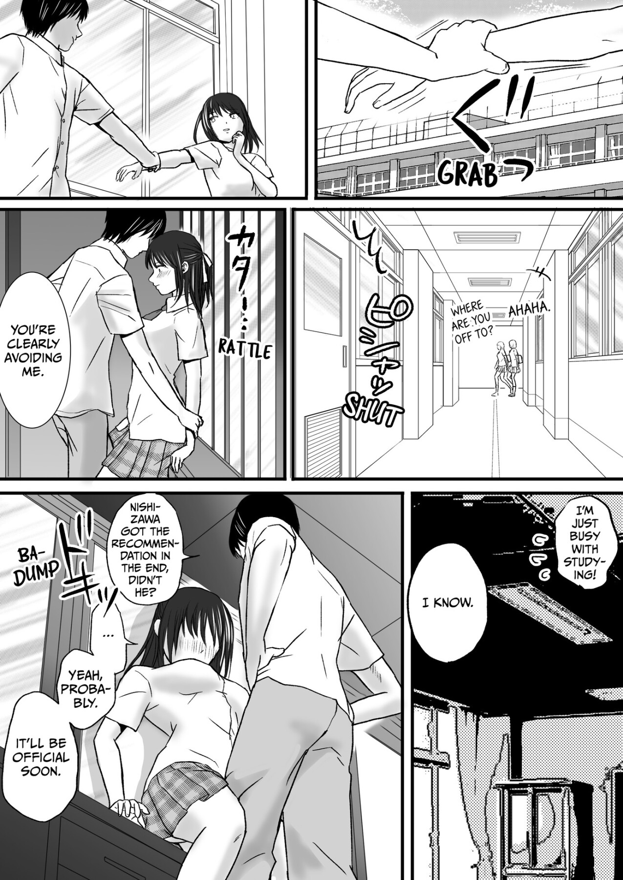 Hentai Manga Comic-You Said It'd Just Be Grinding... But You Ended up Slipping It In. Now I'm Just the Top Student's Toy.-Read-92